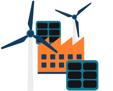 Renewable energy graphic