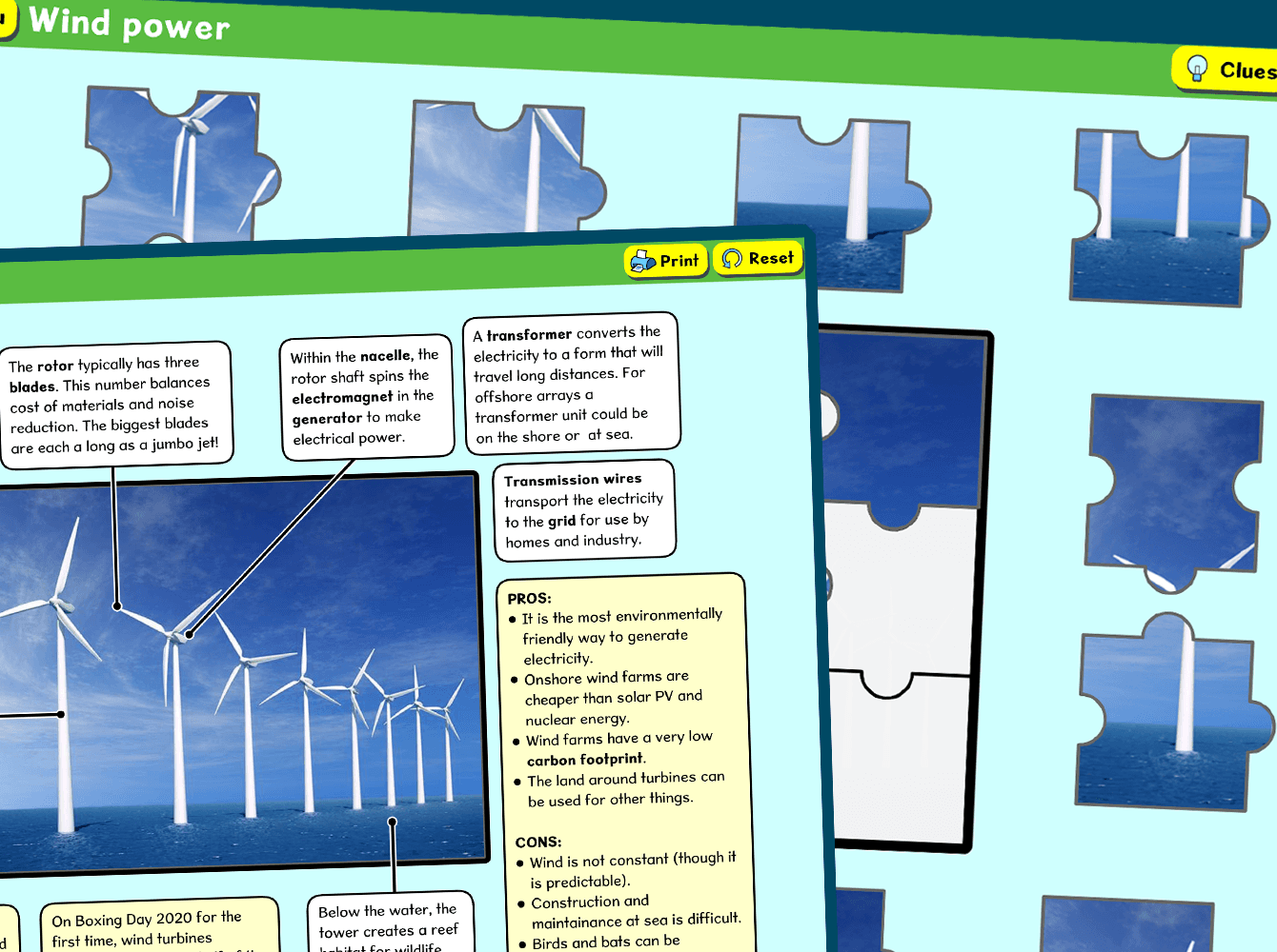 Busy Things Generating Green Electricity