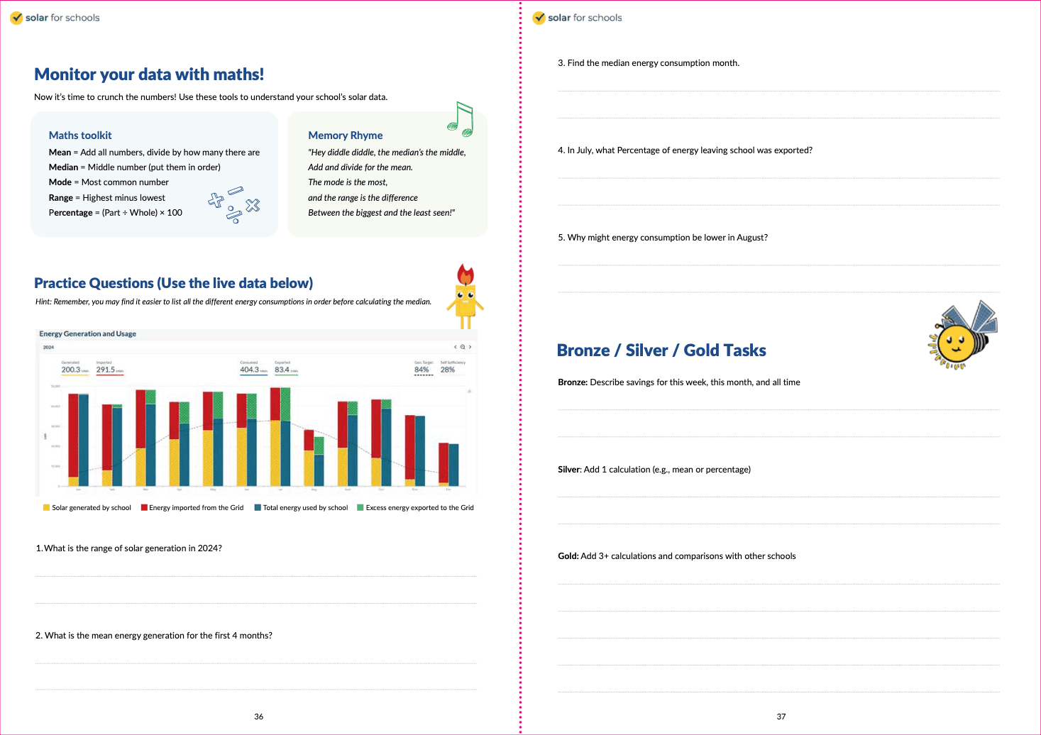 KS3 Workbook inside