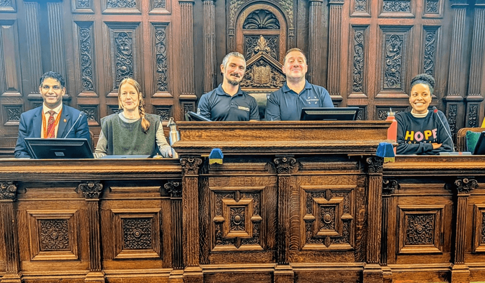 The COP-style Q&A panel